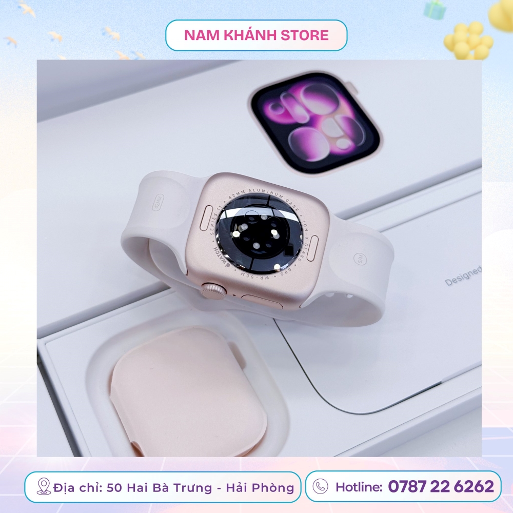 Apple watch seris 11 thông minh hơn với 5G RedCap, watchOS 26 và điều khiển cử chỉ Apple watch seris 11 thông minh hơn với 5G RedCap, watchOS 26 và điều khiển cử chỉ