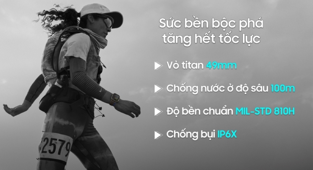 Apple watch Ultra 1 – Cấu hình mạnh mẽ, pin 36–60 giờ sử dụng Apple watch Ultra 1 – Cấu hình mạnh mẽ, pin 36–60 giờ sử dụng