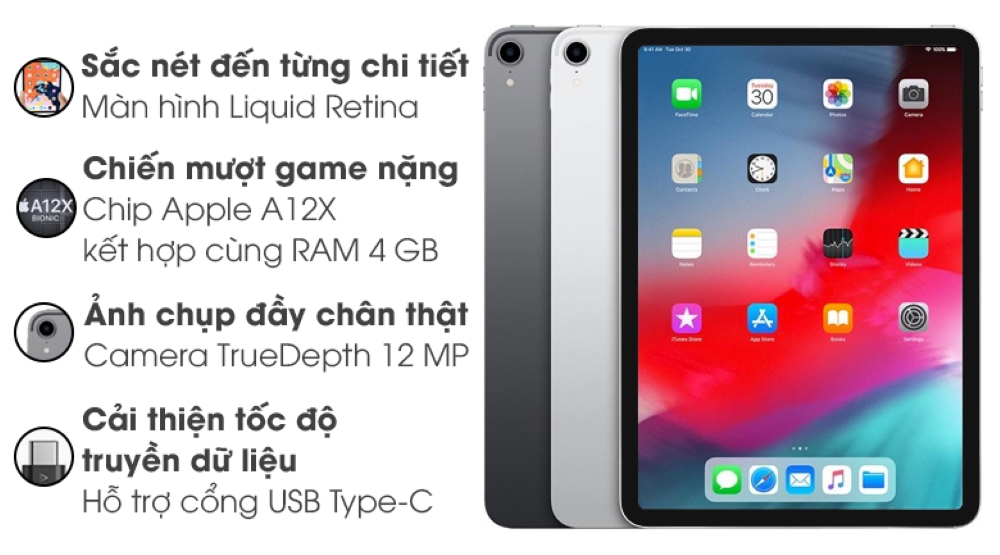 iPad Pro 2018 – Bước ngoặt hiệu năng đưa tablet tiệm cận laptop