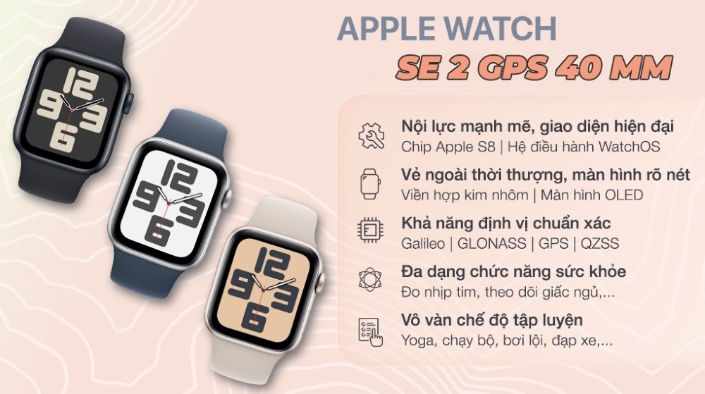 Apple Watch SE 2 – Thiết kế quen thuộc nhưng tối ưu cho trải nghiệm hằng ngày