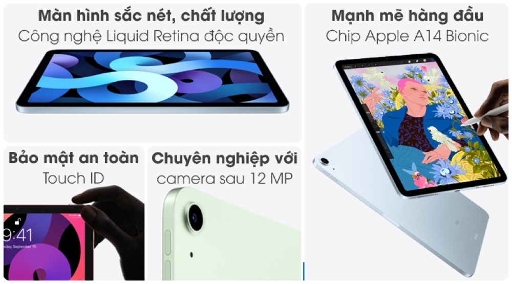 Đánh giá chi tiết Ipad Air 4: Hiệu năng, thiết kế và giá trị sử dụng