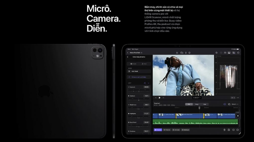 iPad Pro chip M5 sở hữu thiết kế siêu mỏng nhưng vẫn mạnh mẽ iPad Pro chip M5 sở hữu thiết kế siêu mỏng nhưng vẫn mạnh mẽ