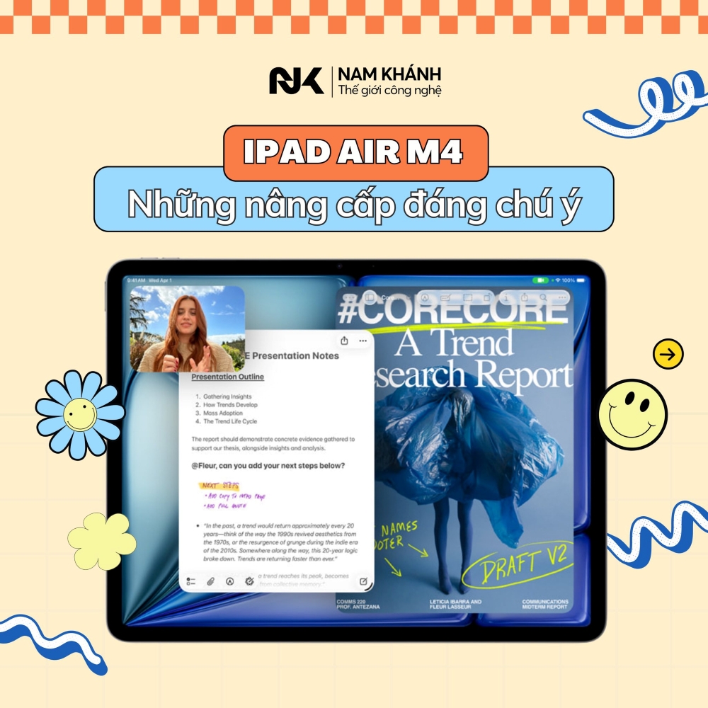 iPad Air M4 – Lựa chọn toàn diện cho người dùng hiện đại năm 2026