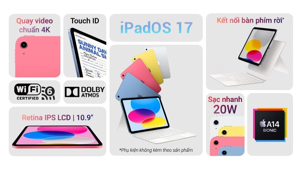 iPad Gen 10: Chiếc máy tính bảng "vừa túi tiền" cho nhu cầu học tập và giải trí.