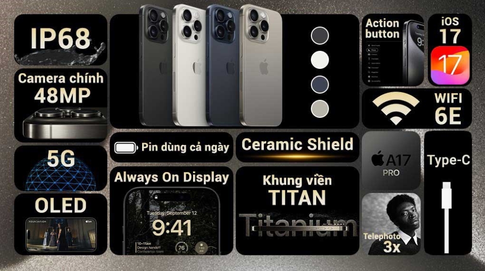 iPhone 15 Pro: Hiệu năng, camera và trải nghiệm thực tế có xứng đáng?