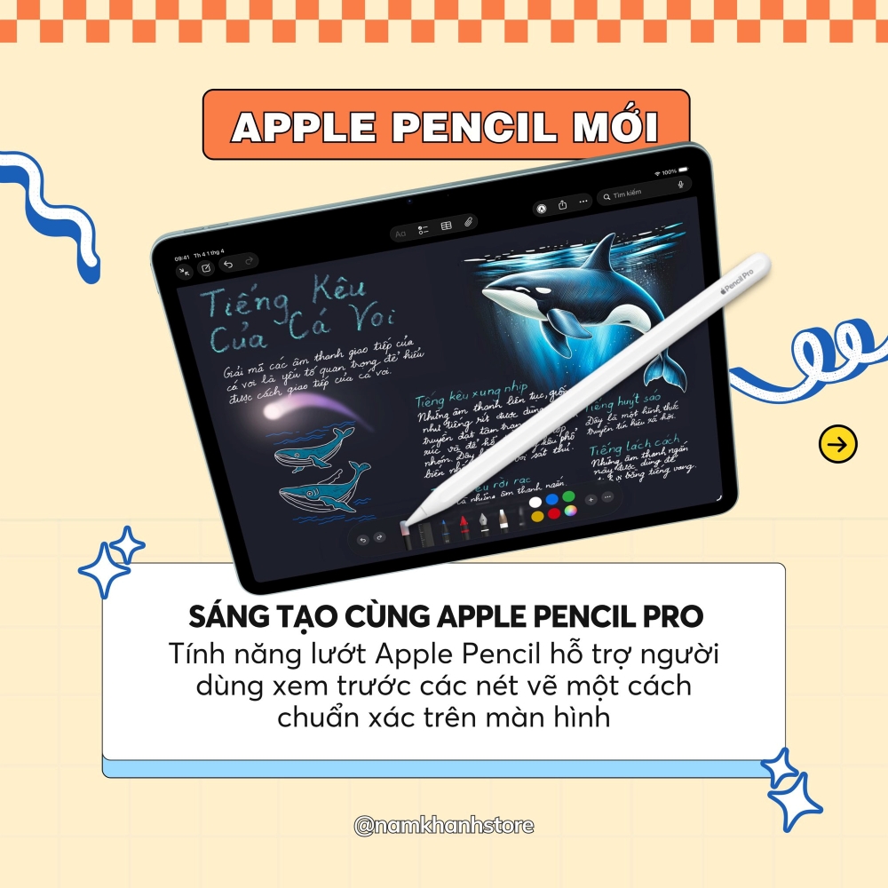Khả năng kết nối công nghệ của iPad Air M4