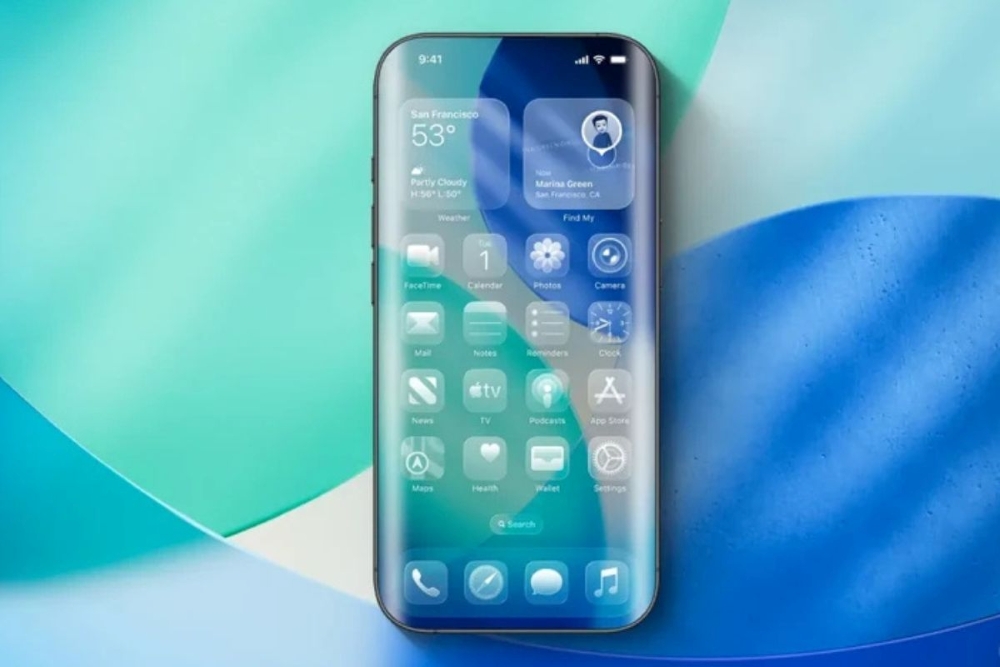 Face ID ẩn dưới màn hình có thể xuất hiện trên iPhone 2027 Face ID ẩn dưới màn hình có thể xuất hiện trên iPhone 2027