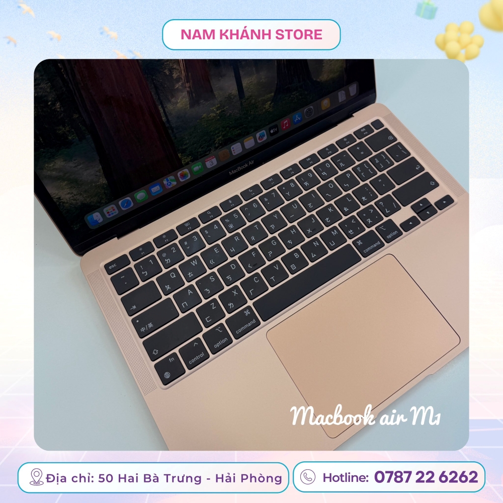 Hiệu năng MacBook Air M1 Rose Gold vẫn là nền tảng làm nên giá trị