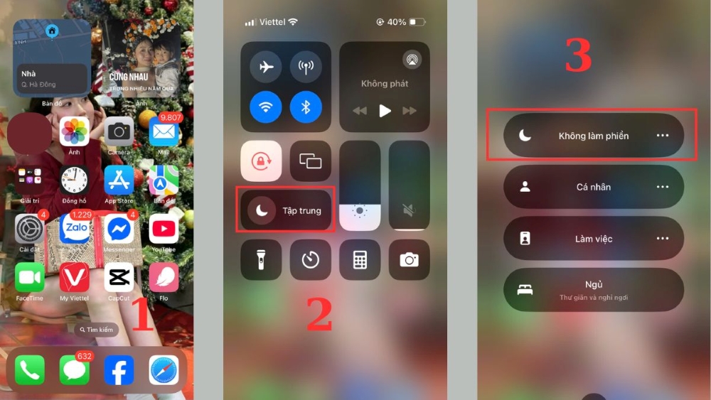 Biểu tượng mặt trăng trên iPhone ảnh hưởng như thế nào đến cuộc gọi và thông báo?