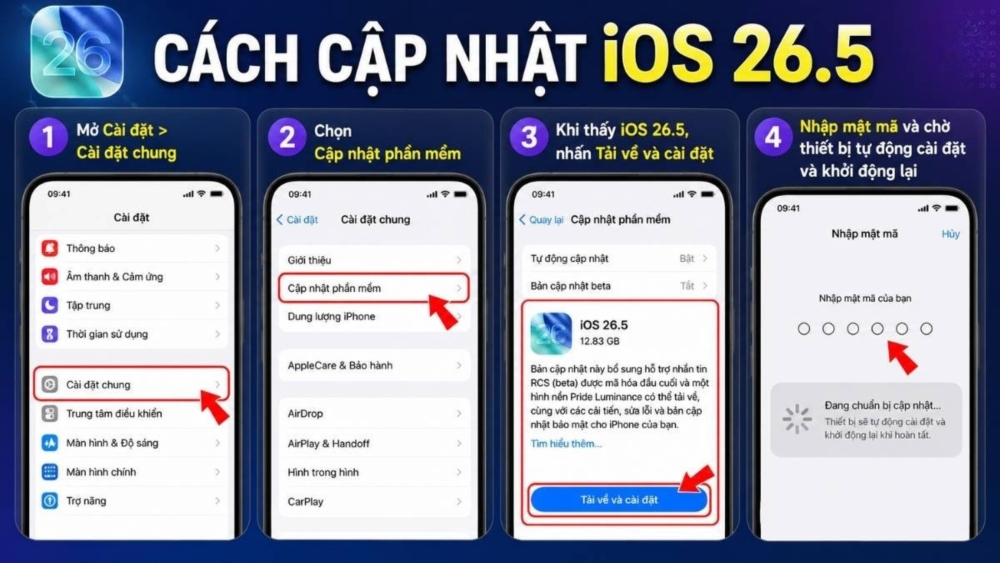 iOS 26.5 có gì mới về tính năng và bảo mật?