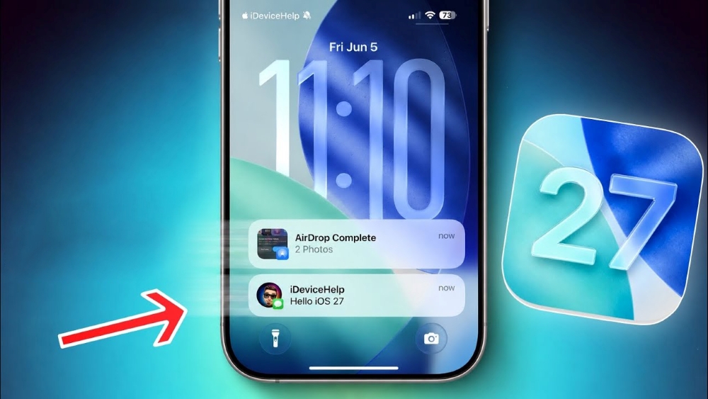 iOS 27 hoàn thiện giao diện Liquid Glass và nâng cấp trải nghiệm sử dụng