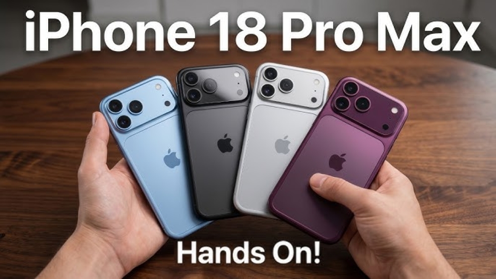 iPhone 18 Pro Max hướng đến nhóm người dùng sáng tạo nội dung chuyên nghiệp