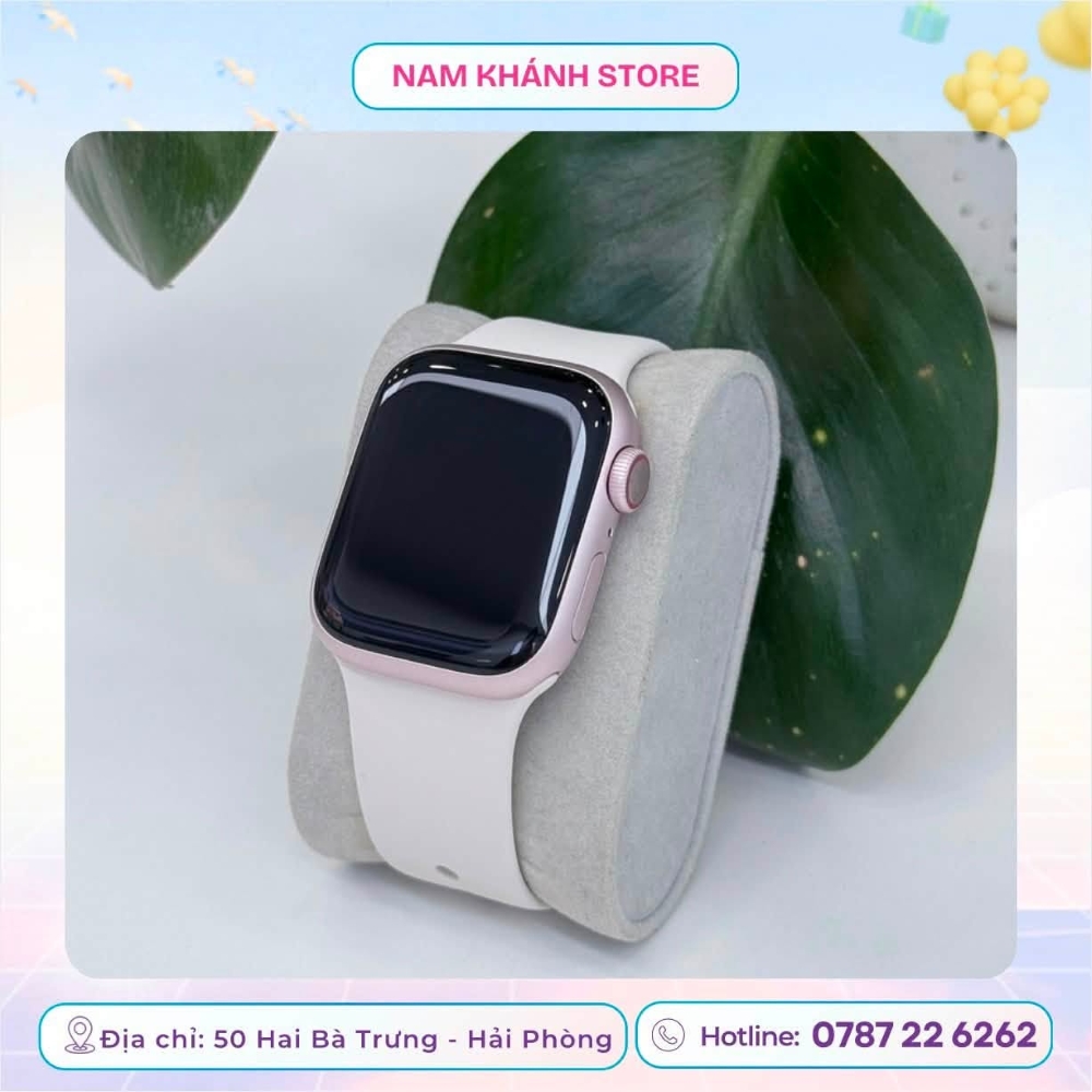 Apple Watch Series 9 màu Hồng đáp ứng tốt nhu cầu theo dõi sức khỏe mỗi ngày