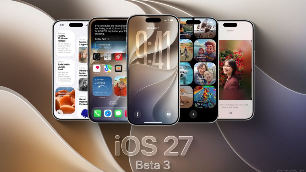 Giao diện Liquid Glass và hiệu năng trên iOS 27 beta 3 được hoàn thiện theo hướng thực tế hơn