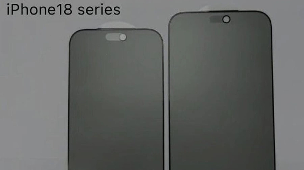 Mặt kính iPhone 18 cho thấy Dynamic Island được thu nhỏ