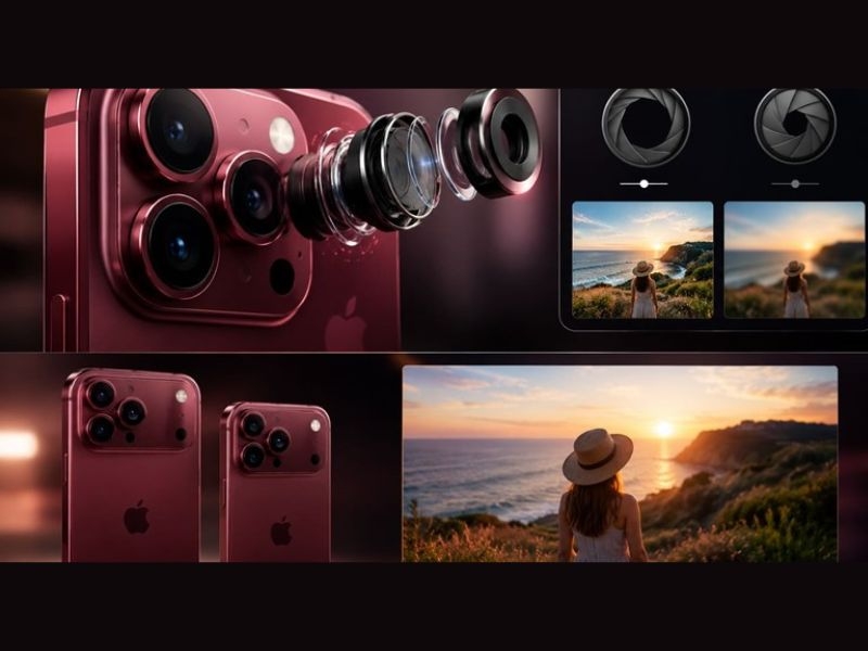 Mô phỏng khả năng biến đổi khẩu độ của Camera trên iPhone 18 Pro Mô phỏng khả năng biến đổi khẩu độ của Camera trên iPhone 18 Pro