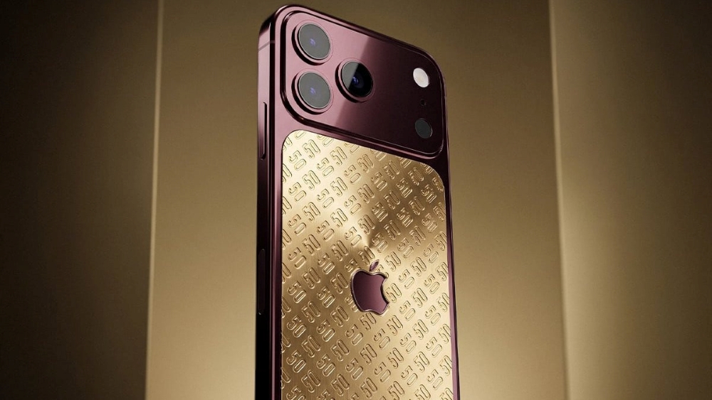 Vàng 24K và carbon rèn tạo nên giá trị cho iPhone 18 Pro mạ vàng
