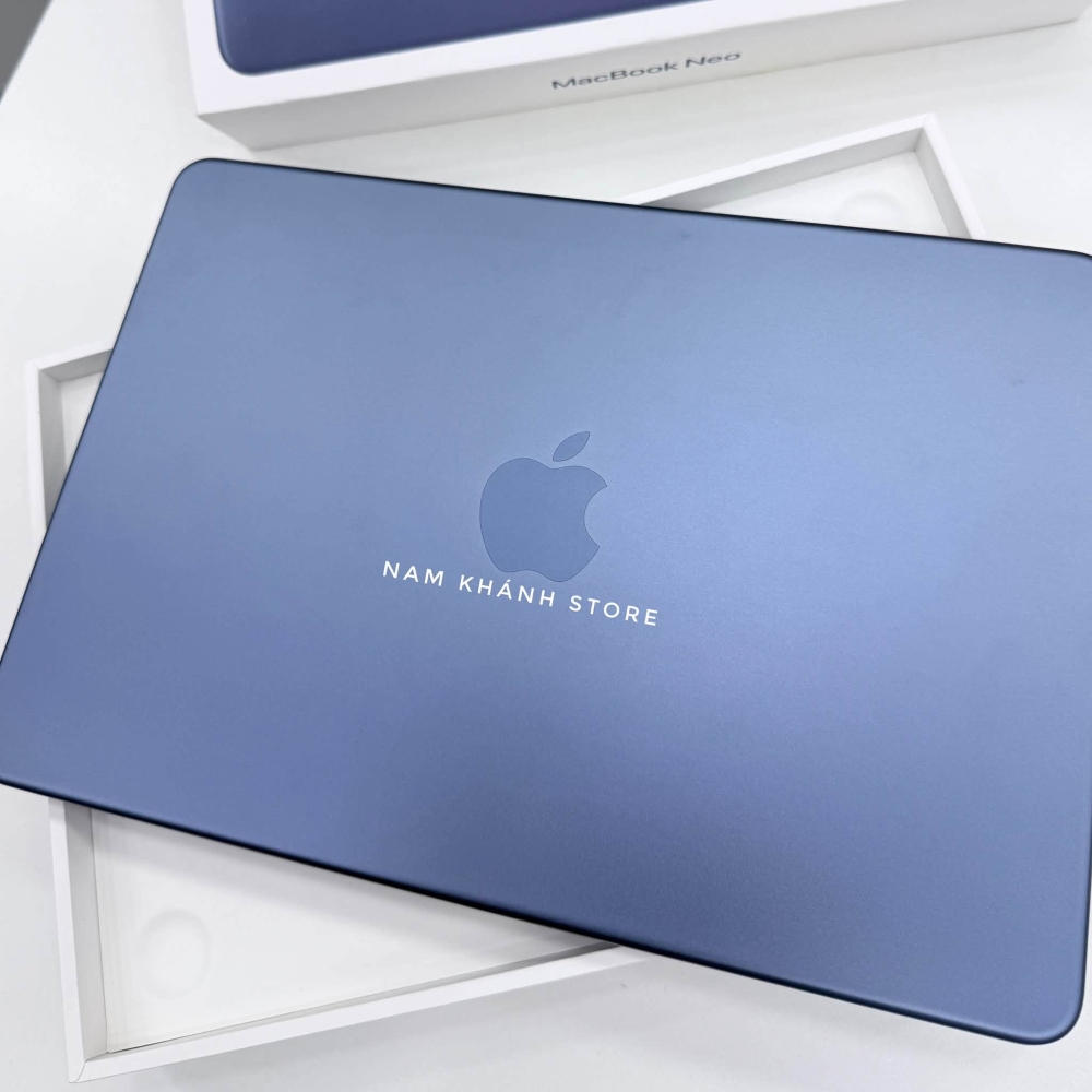 MacBook Neo màu xanh Indigo có thiết kế như thế nào?